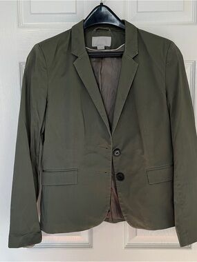 H&M Olive Green Women's Blazer